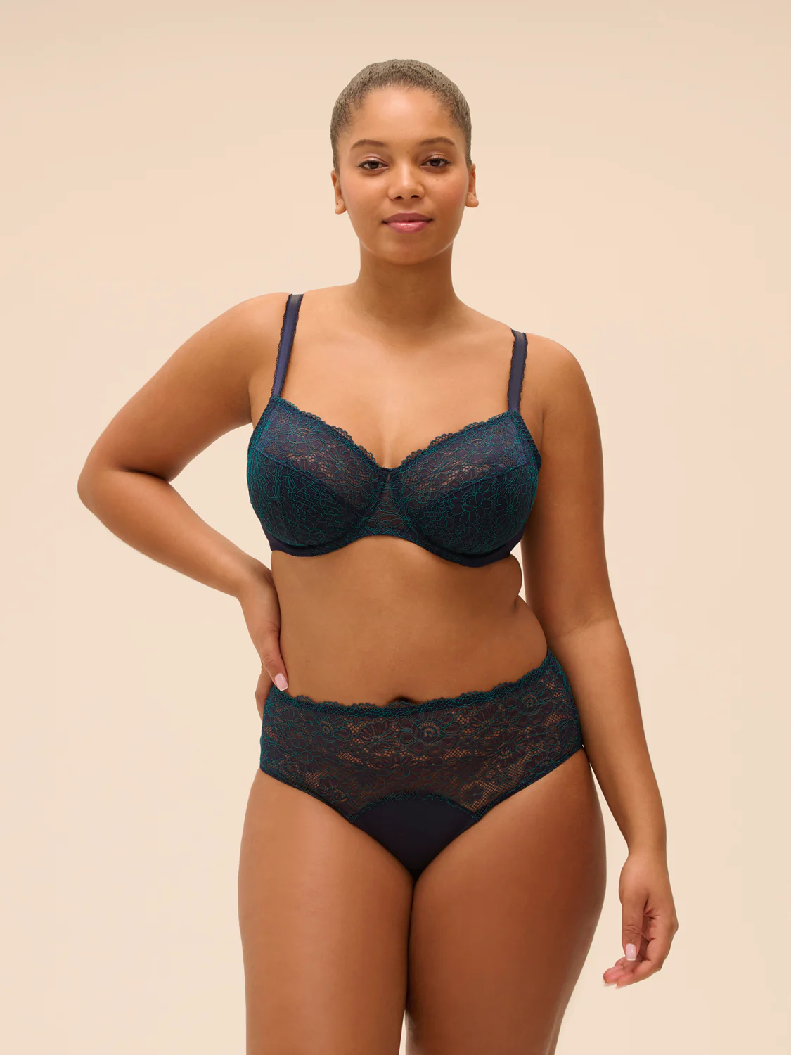 Soutien-gorge avec armatures emboitant - Saphir - Image 5