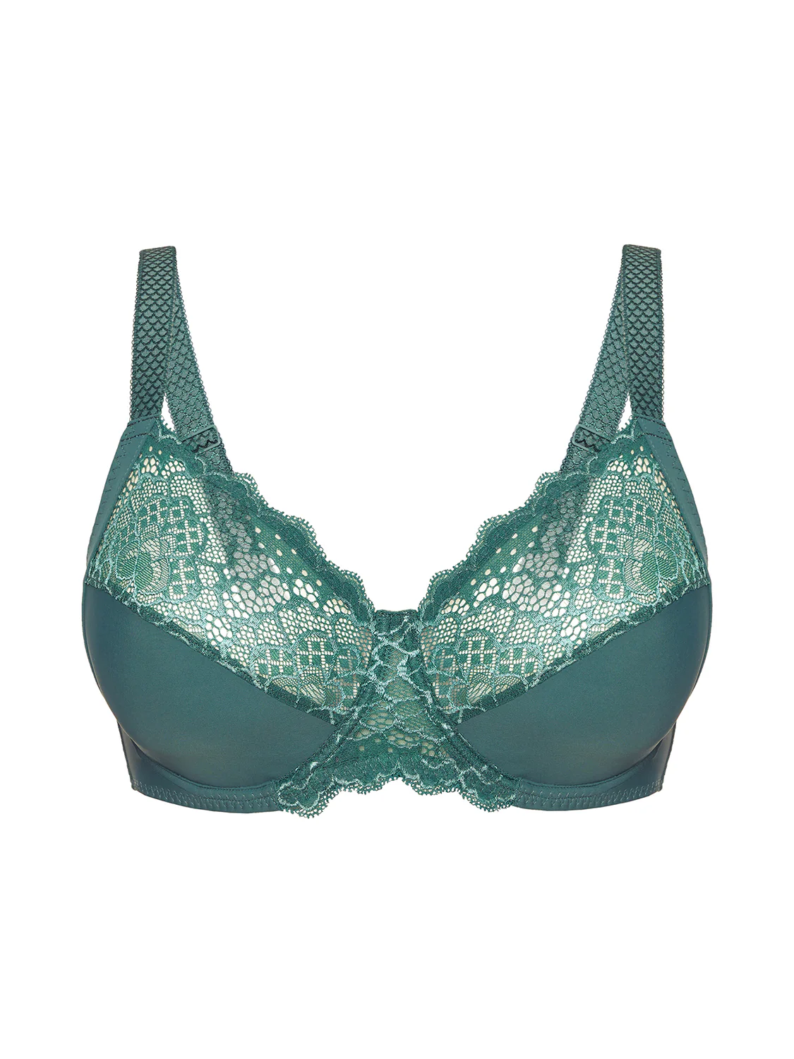 Soutien-gorge avec armatures emboîtant - Vert Boréal - Image 3