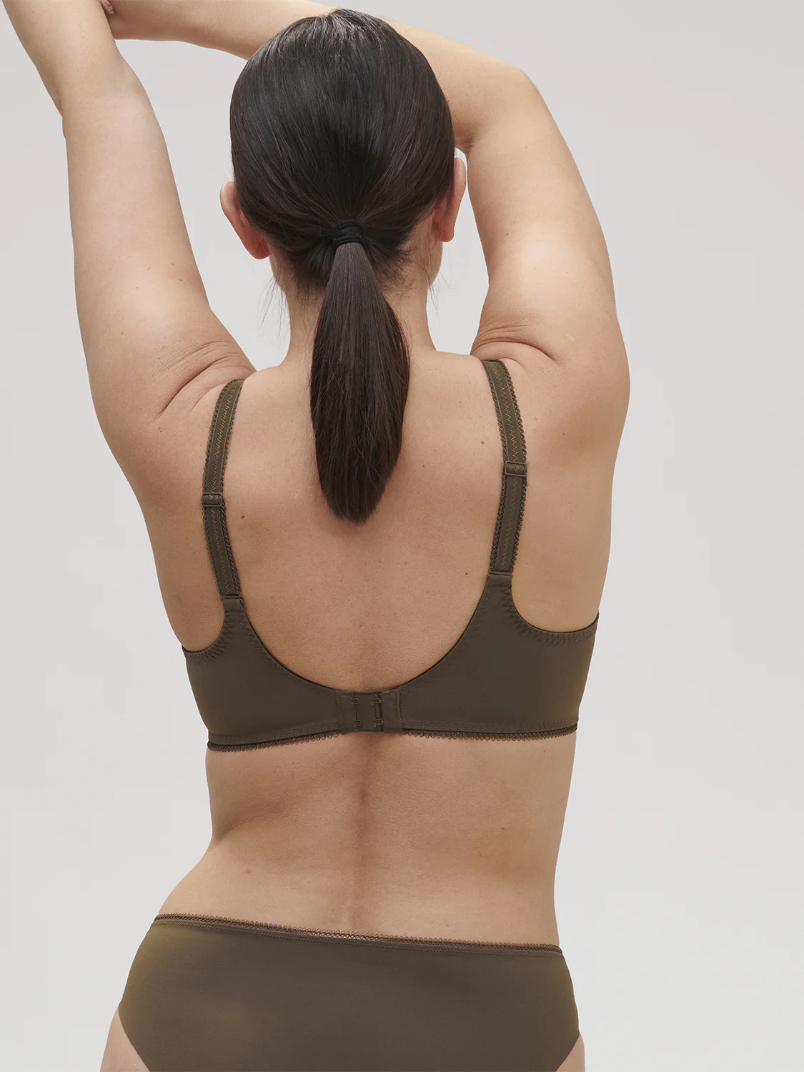 Soutien-gorge avec armatures emboitant - Vert Nomade - Image 2