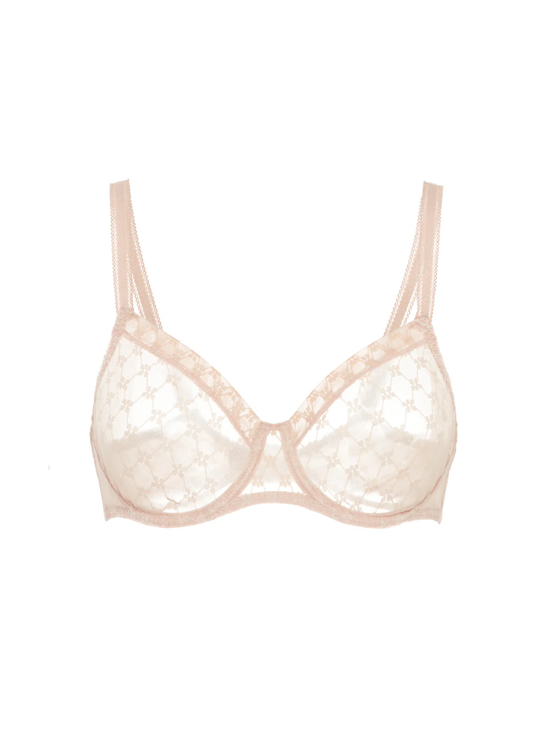 Soutien-gorge avec armatures moulé décolleté plongeant - Peau Rosée - Image 10
