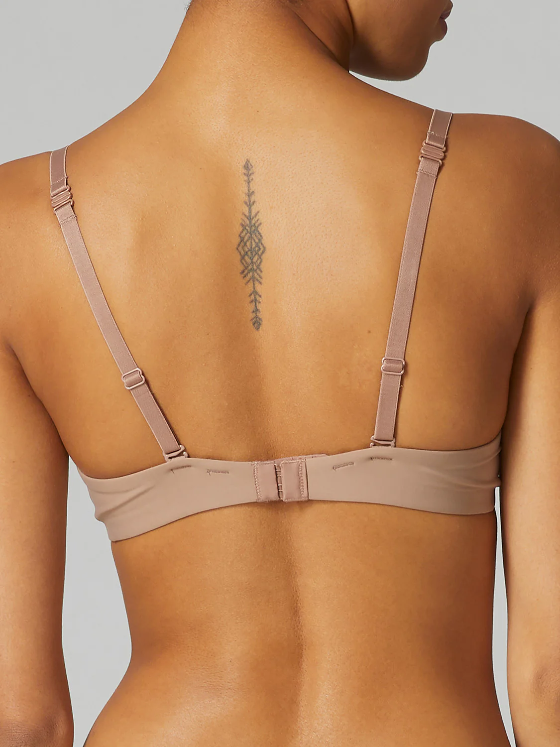 Soutien-gorge coque emboitante décolleté plongeant - Amaretto - Image 2