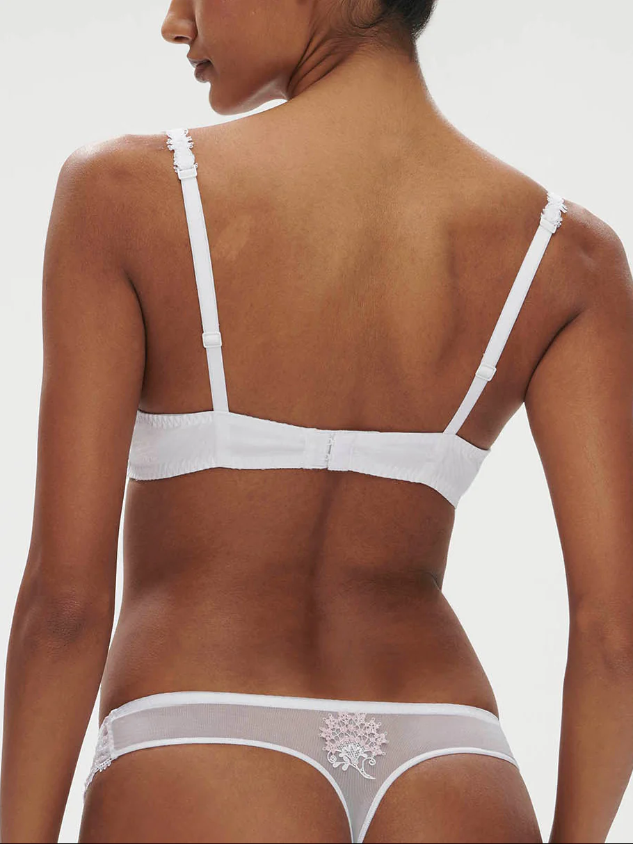 Soutien-gorge corbeille - Blanc Cristal - Image 2
