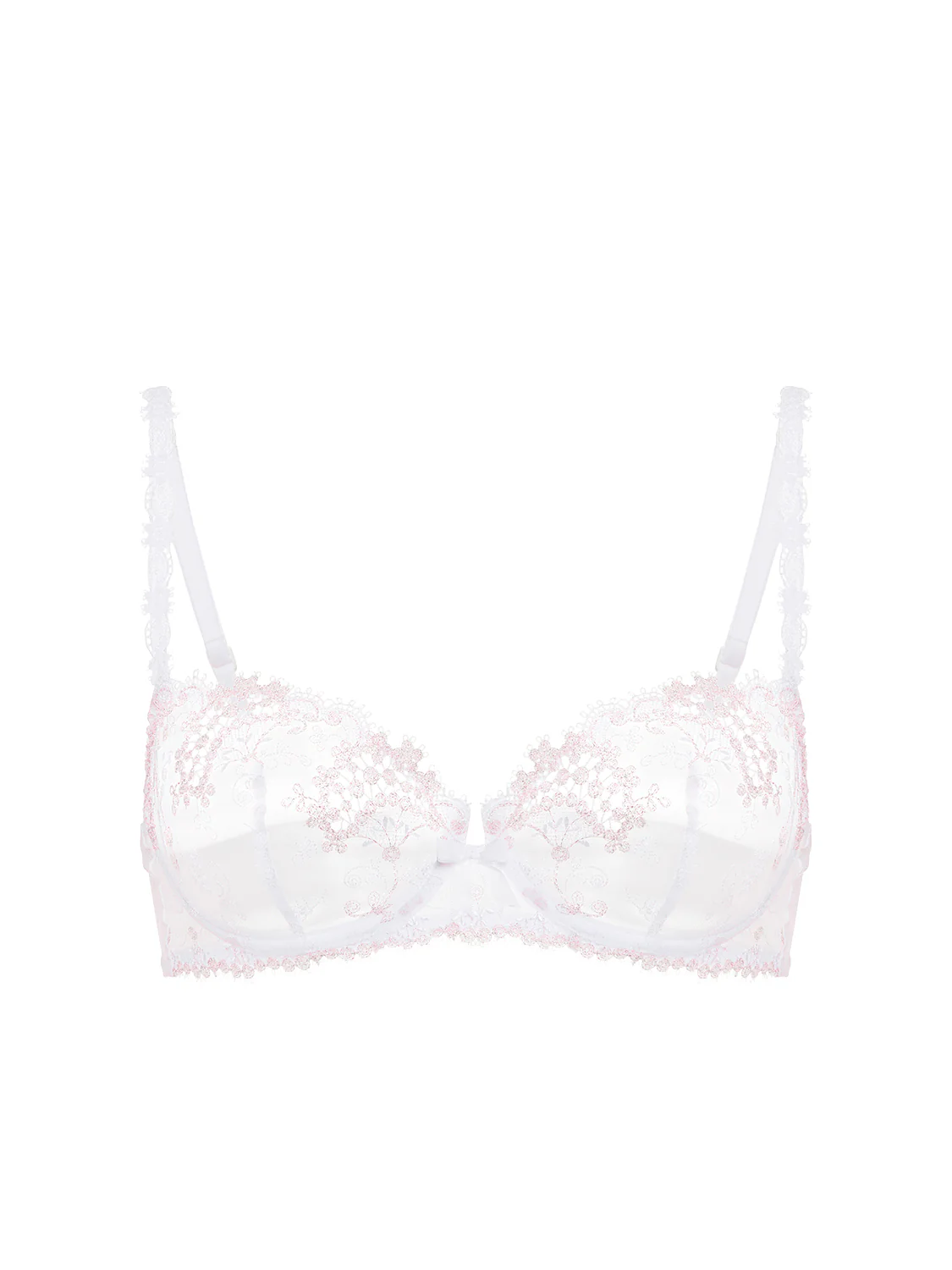 Soutien-gorge corbeille - Blanc Cristal - Image 5