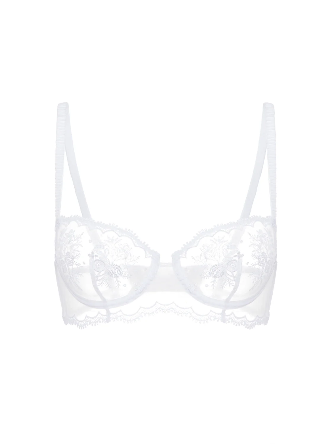 Soutien-gorge corbeille - Blanc - Image 6