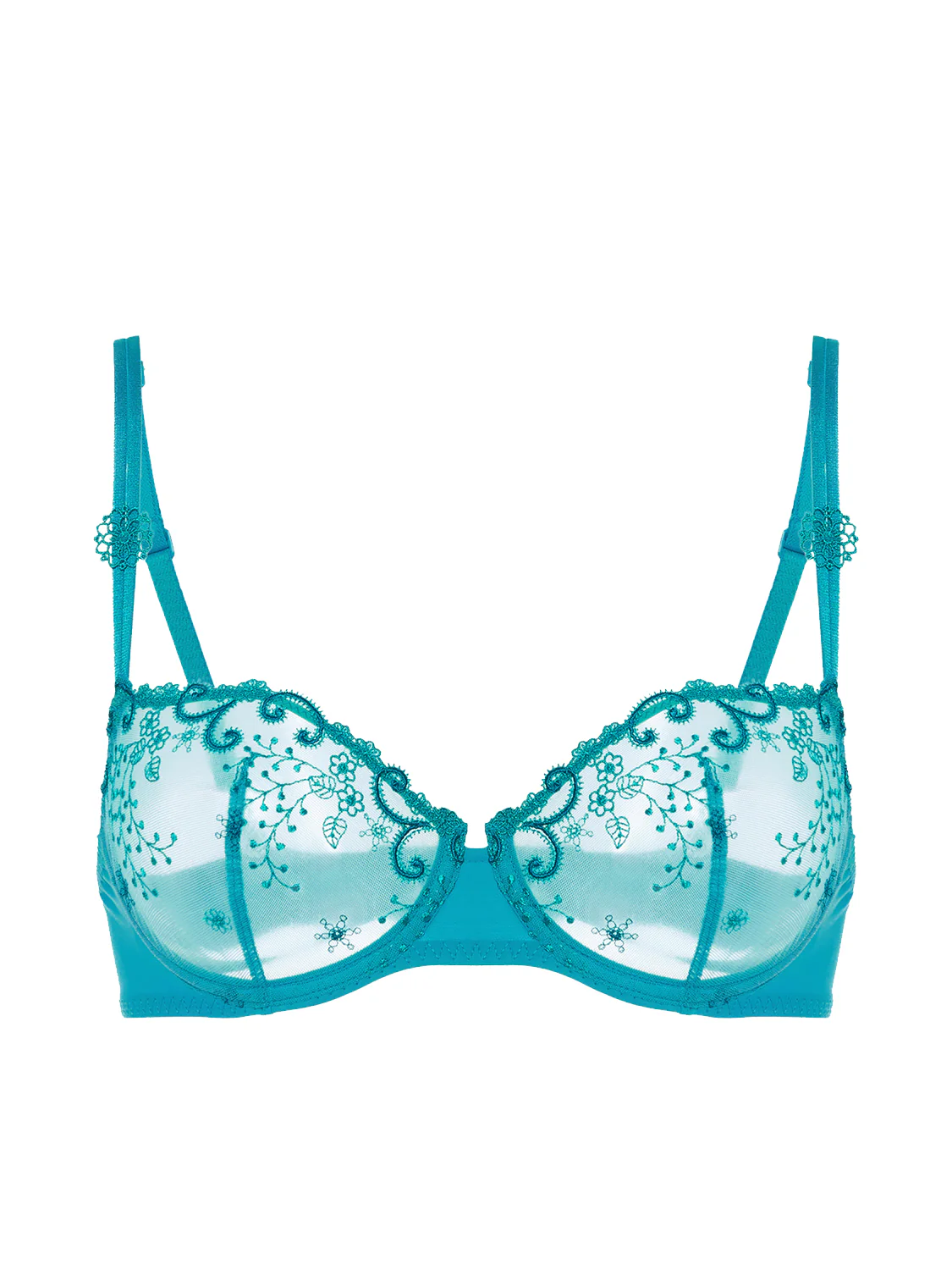 Soutien-gorge corbeille - Bleu Atoll - Image 3