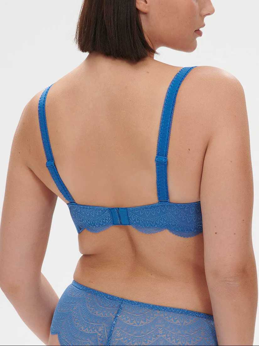 Soutien-gorge corbeille - Bleu Myosotis - Image 5