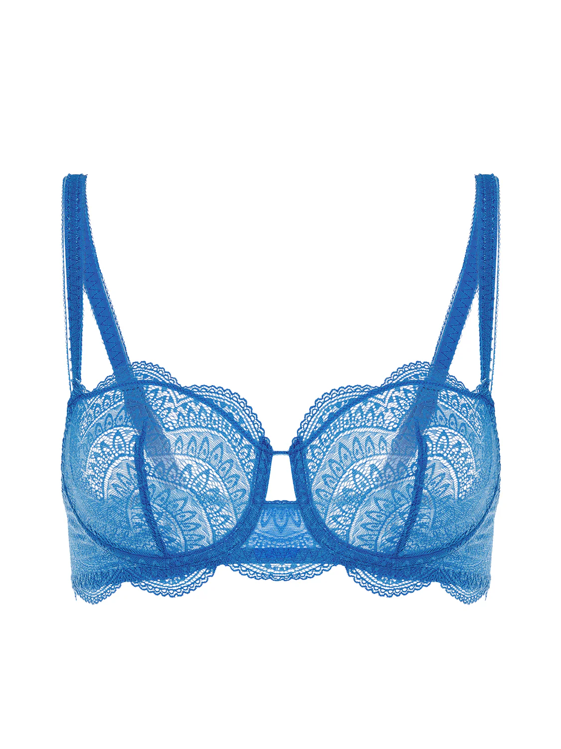 Soutien-gorge corbeille - Bleu Myosotis - Image 6
