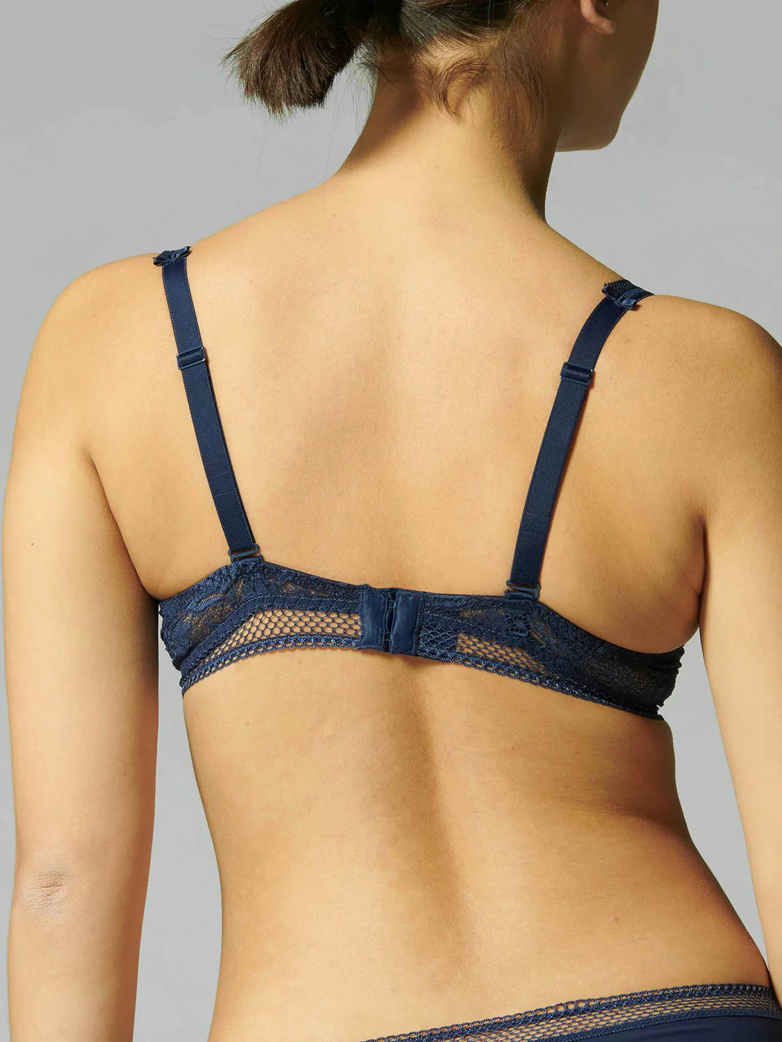 Soutien-gorge corbeille - Bleu Nuit - Image 5