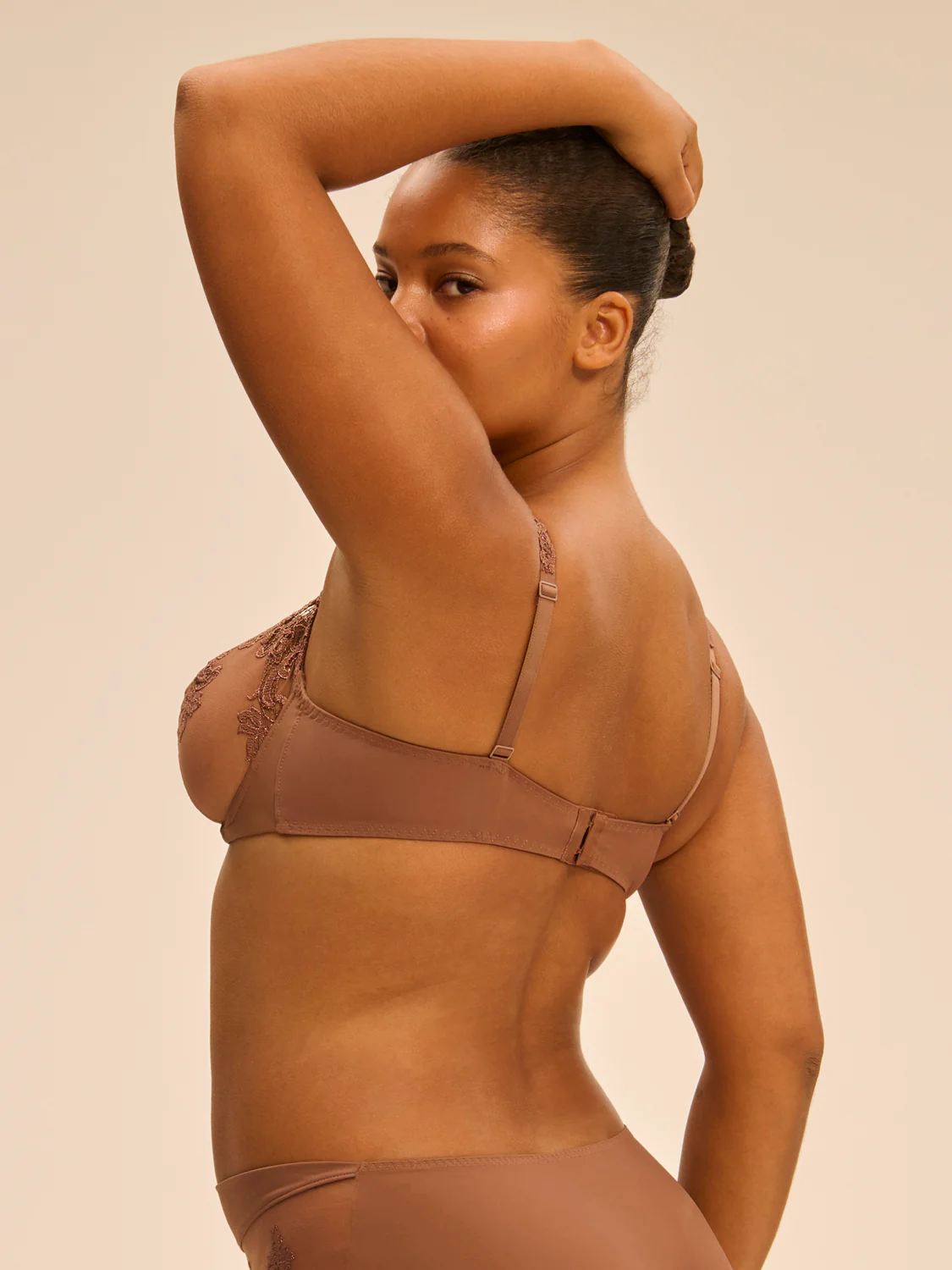 Soutien-gorge corbeille - Brun Tender - Image 8