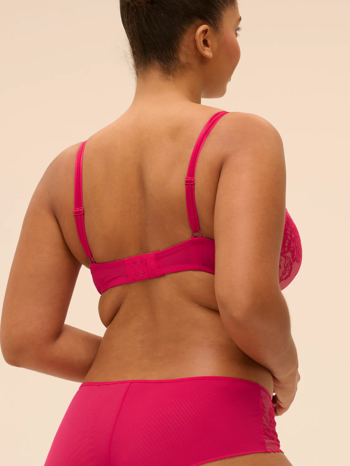 Soutien-gorge corbeille - Cranberry - Image 11