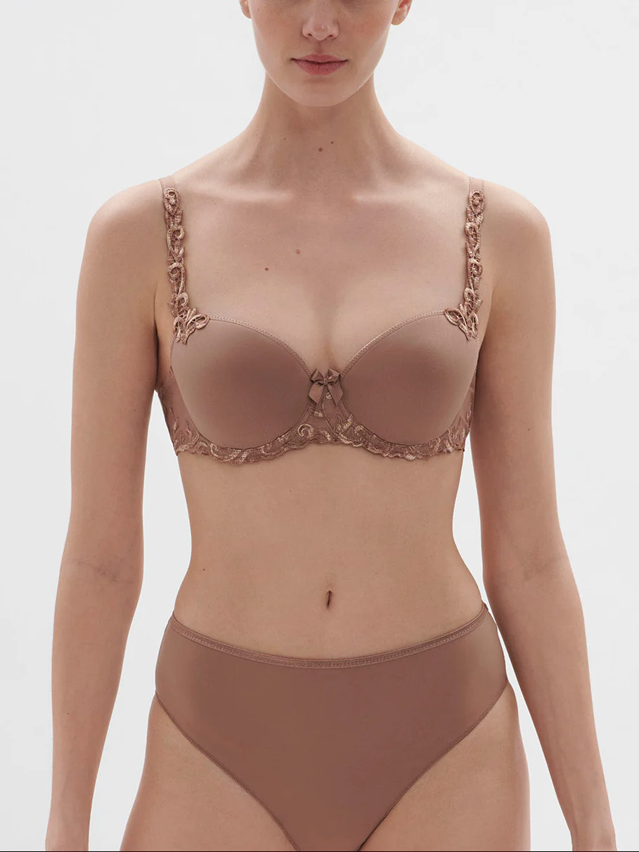 Soutien-gorge corbeille en spacer 3D - Amaretto