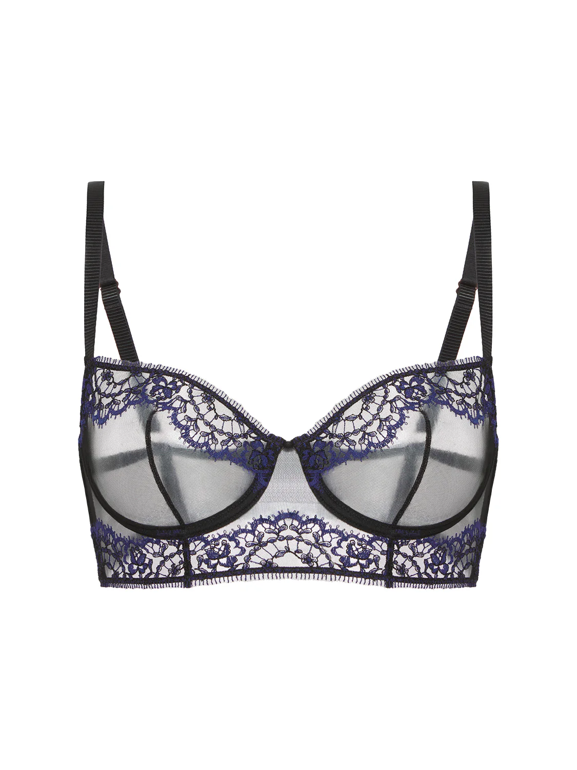 Soutien-gorge corbeille - Noir - Image 4