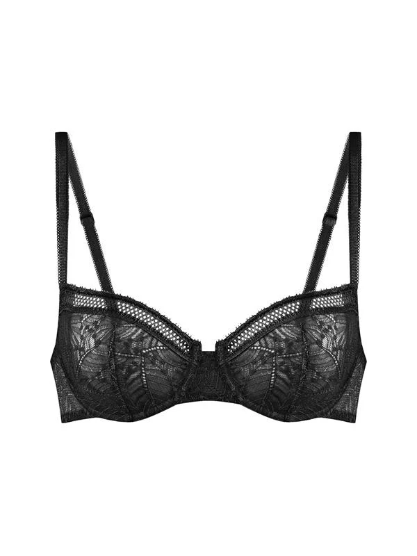 Soutien-gorge corbeille - Noir - Image 5