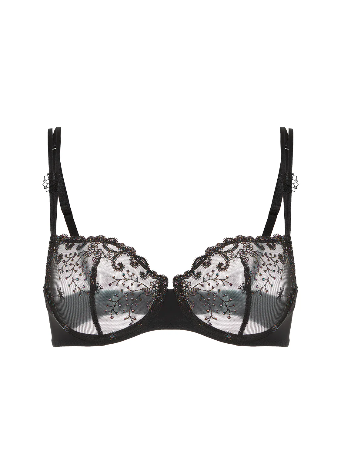 Soutien-gorge corbeille - Noir Gem - Image 4