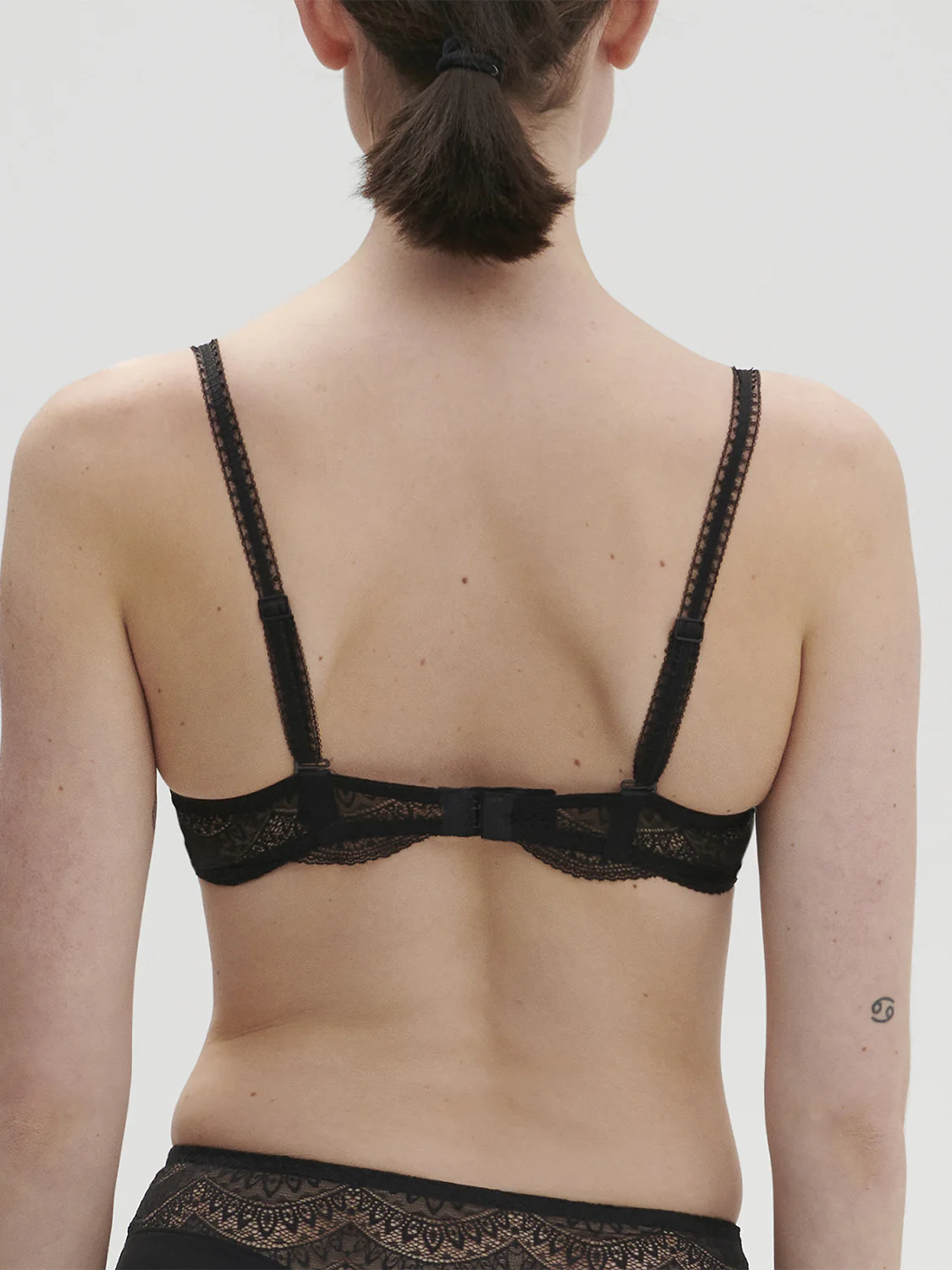 Soutien-gorge corbeille - Noir - Image 3