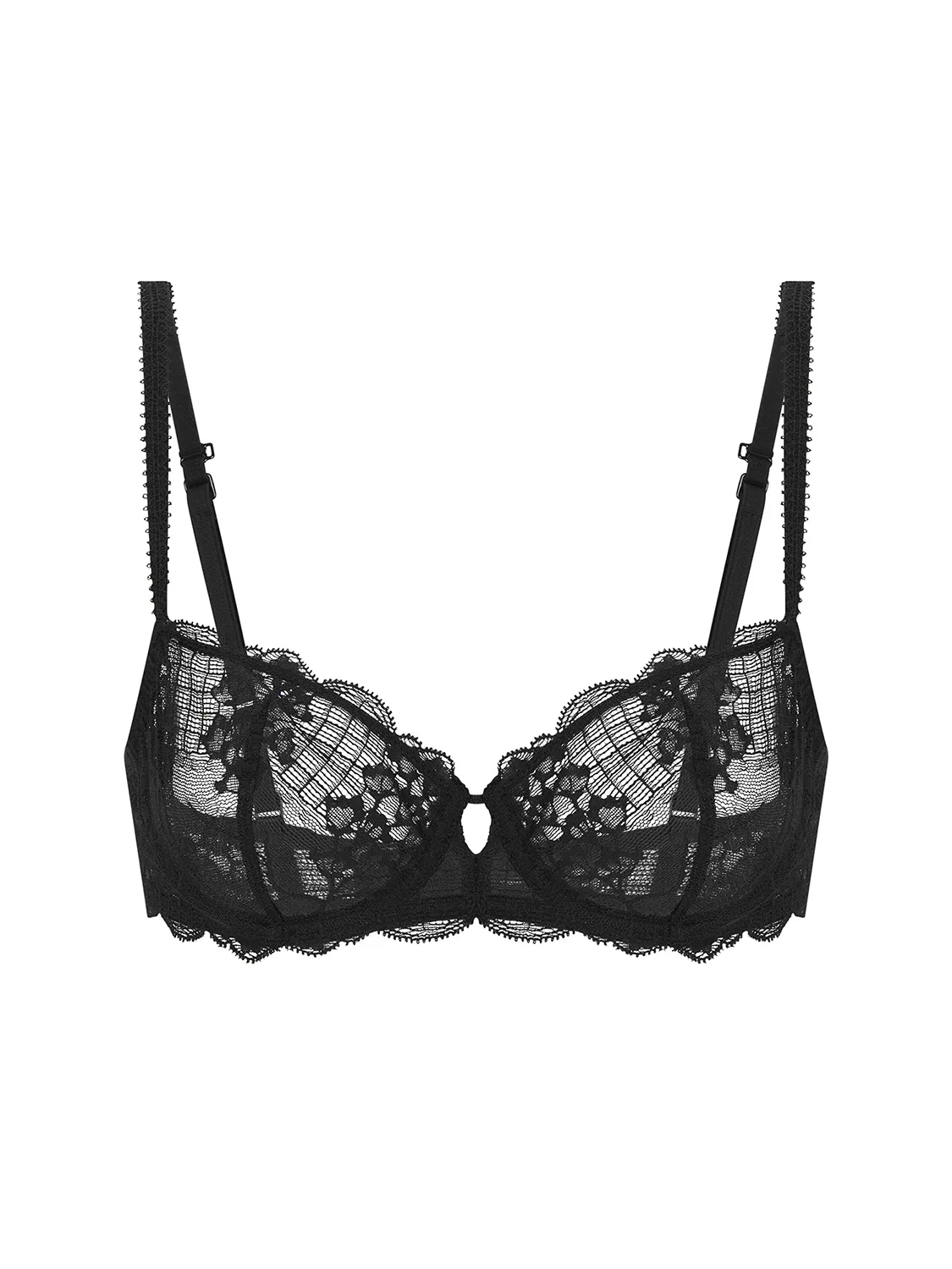Soutien-gorge corbeille - Noir - Image 4