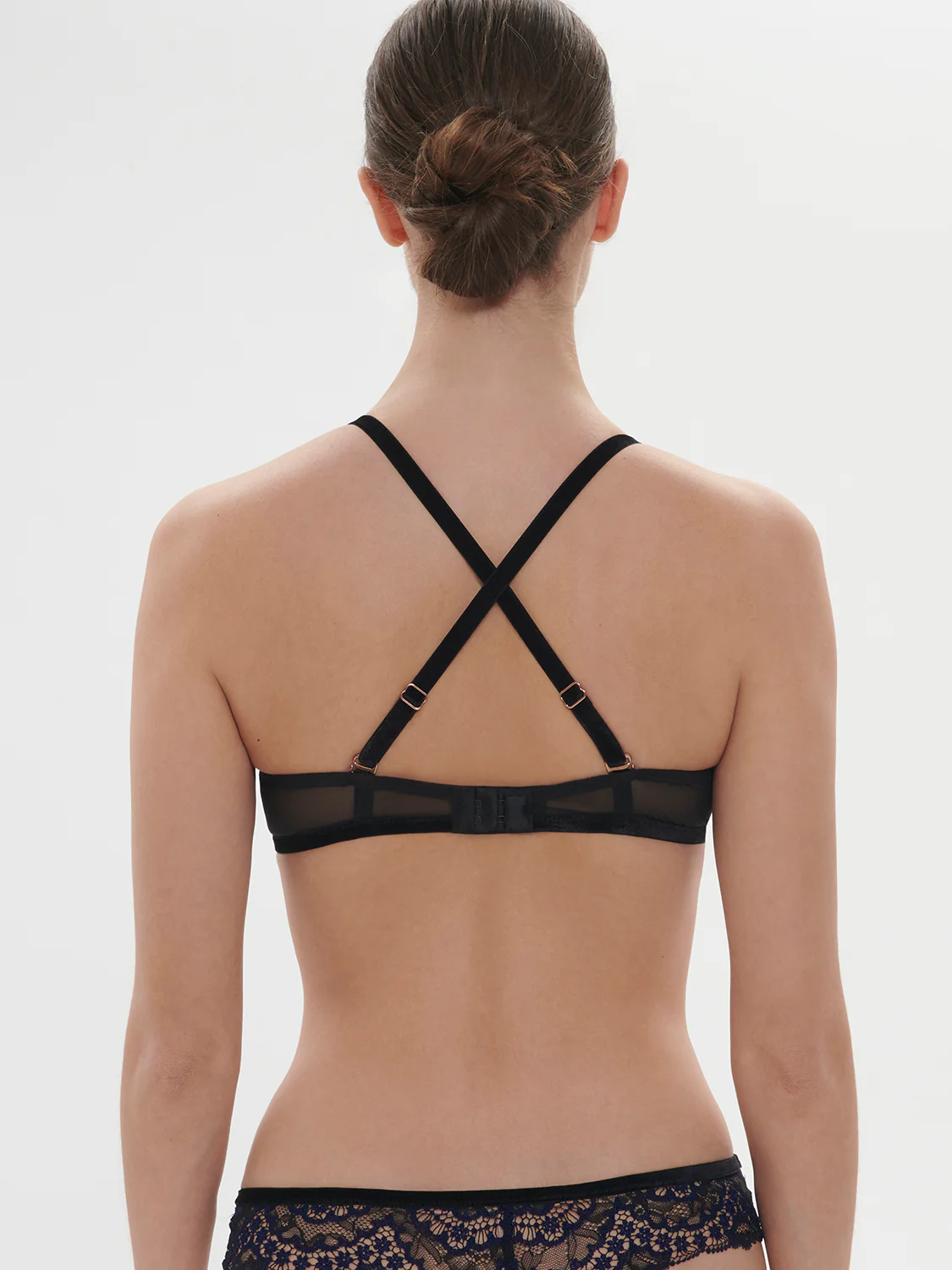 Soutien-gorge corbeille - Noir - Image 4