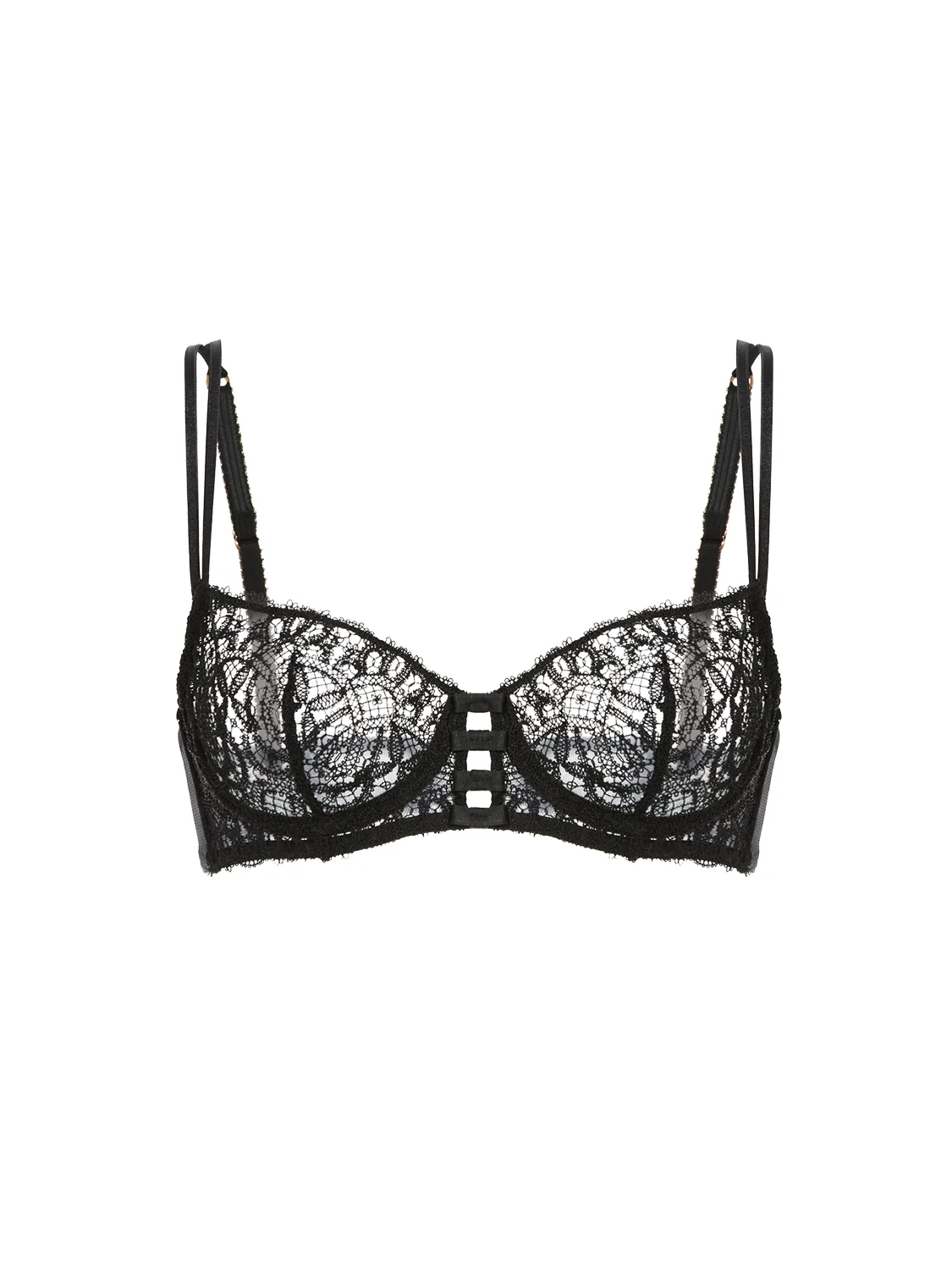 Soutien-gorge corbeille - Noir - Image 14