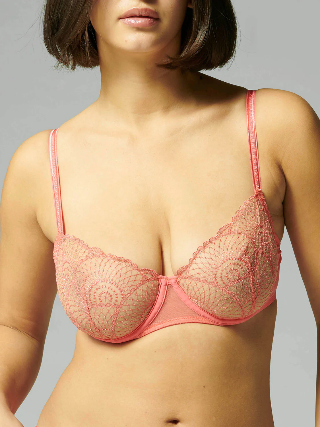Soutien-gorge corbeille - Papaye - Image 4