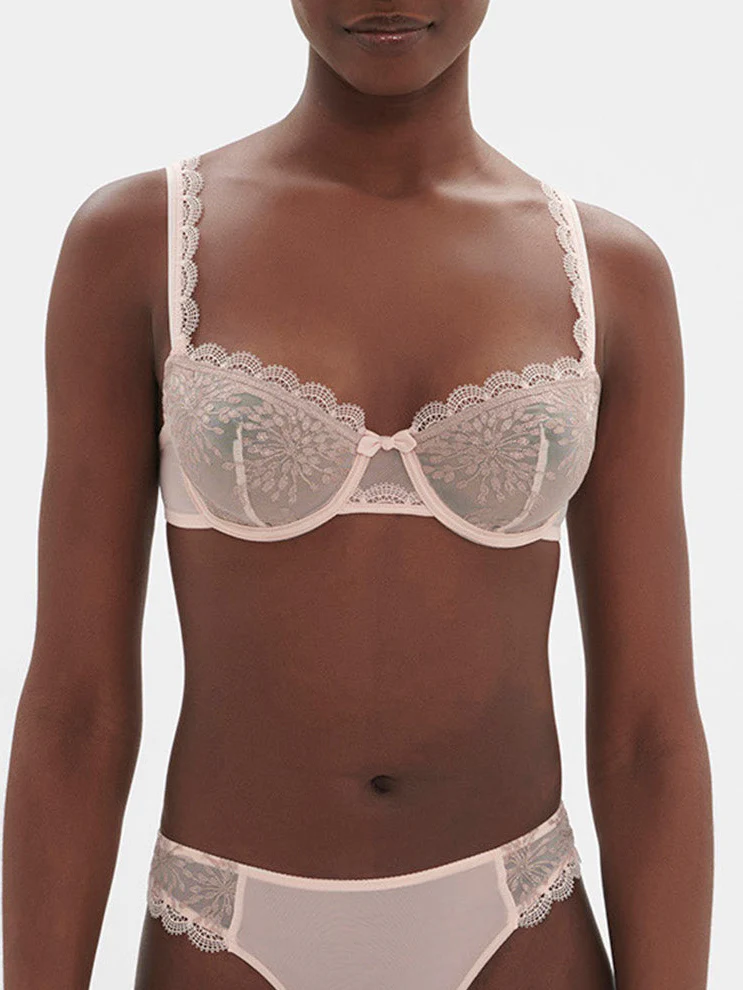 Soutien-gorge corbeille - Poudre pétale