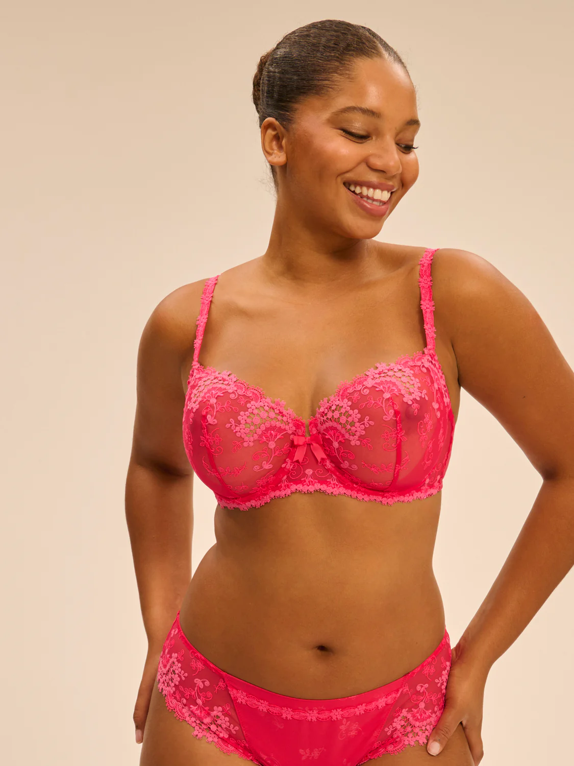 Soutien-gorge corbeille - Rose Fabuleux - Image 7