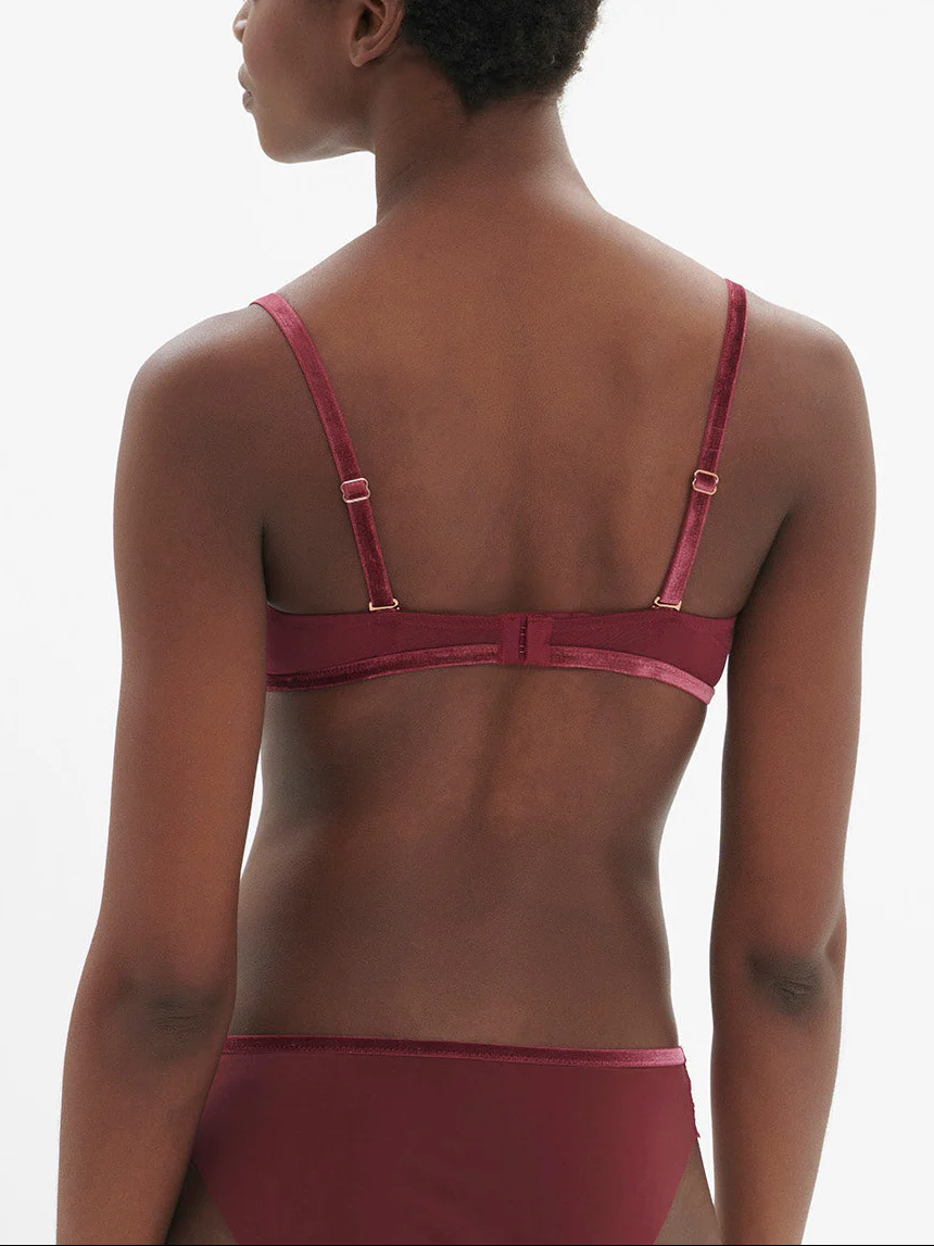 Soutien-gorge corbeille - Rouge Spinelle - Image 3