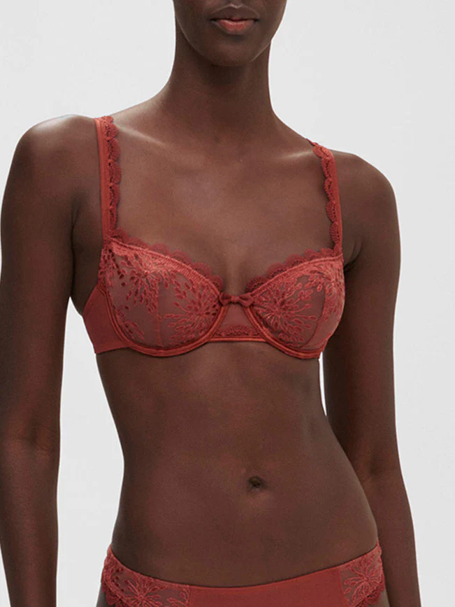 Soutien-gorge corbeille - Terre de Sienne