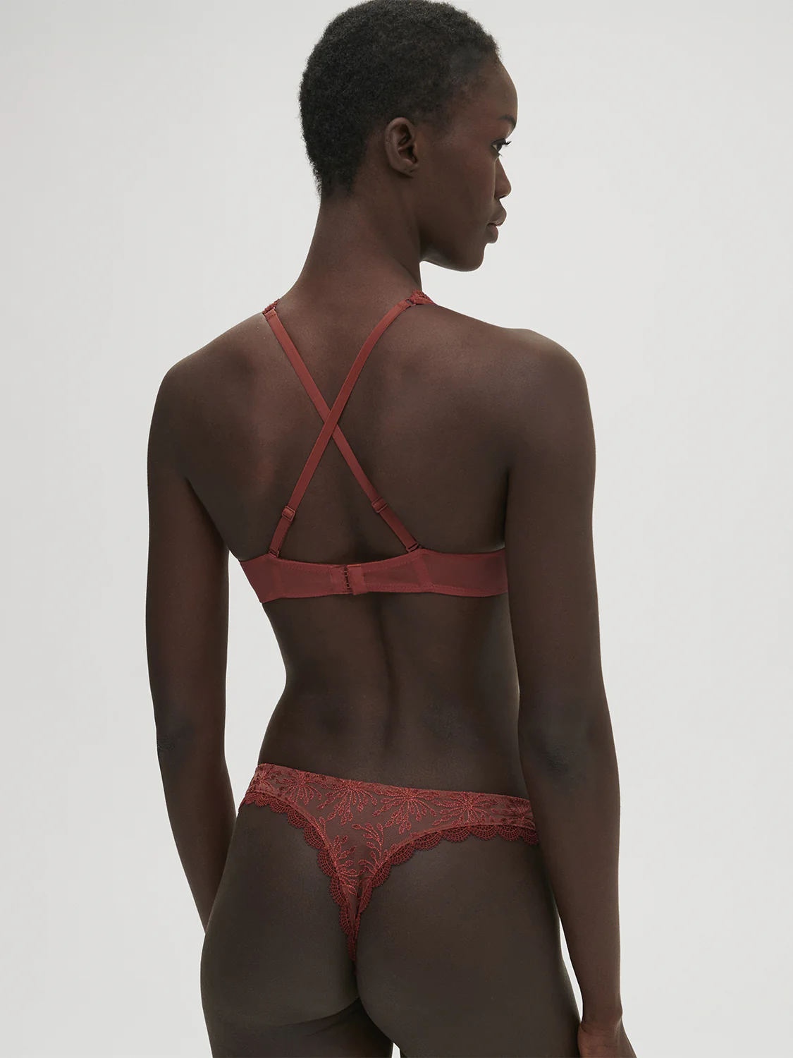 Soutien-gorge corbeille - Terre de Sienne - Image 3