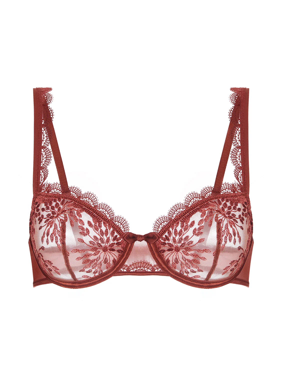 Soutien-gorge corbeille - Terre de Sienne - Image 4