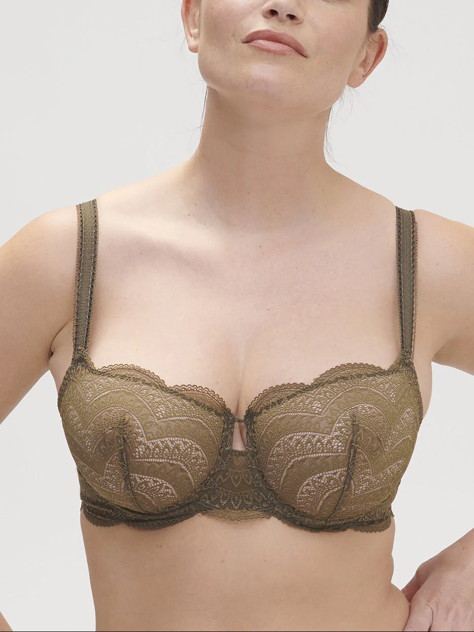 Soutien-gorge corbeille - Vert Aventure - Image 3