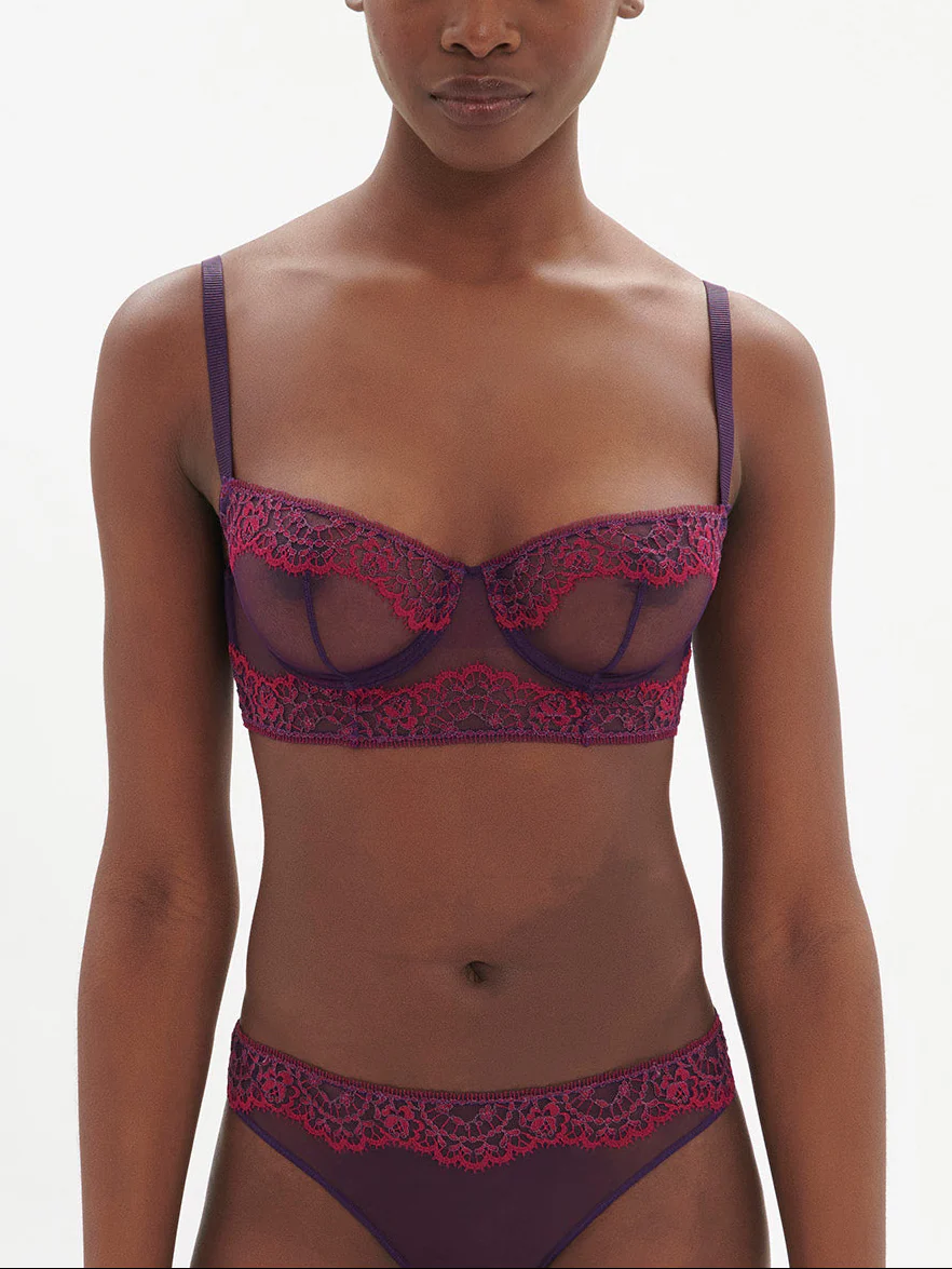 Soutien-gorge corbeille - Violet Euphoria - Image 3
