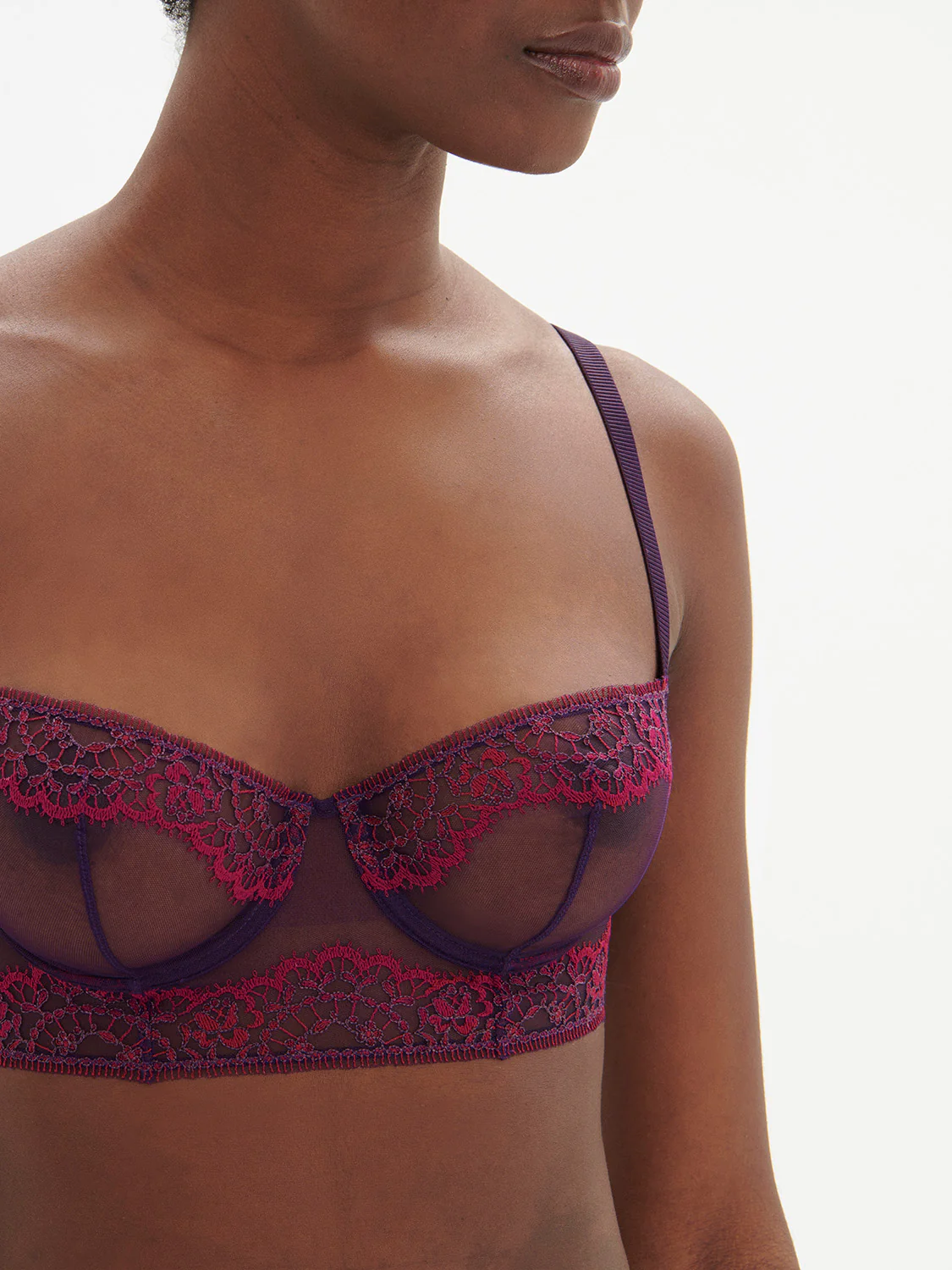 Soutien-gorge corbeille - Violet Euphoria - Image 4