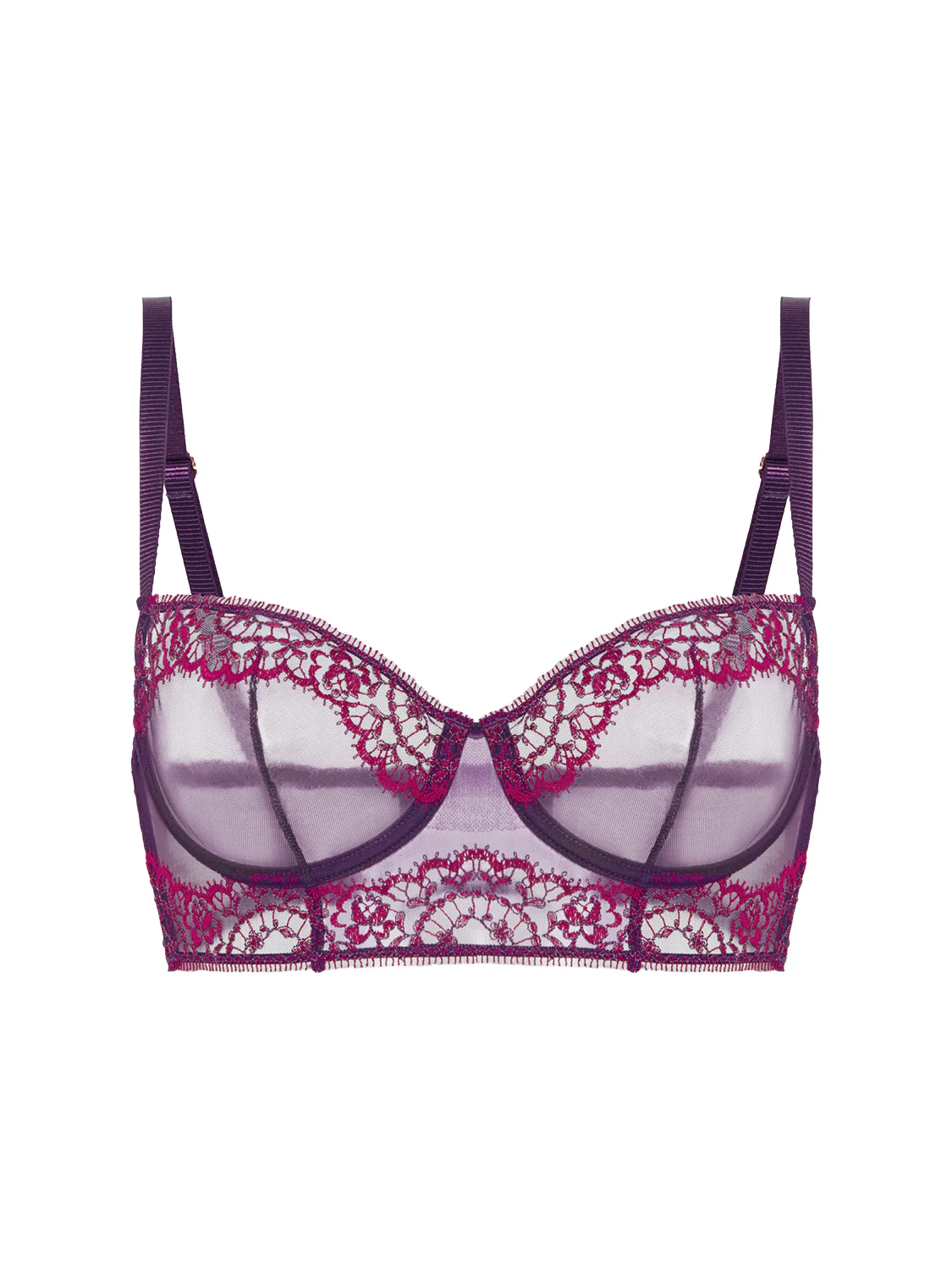 Soutien-gorge corbeille - Violet Euphoria - Image 6