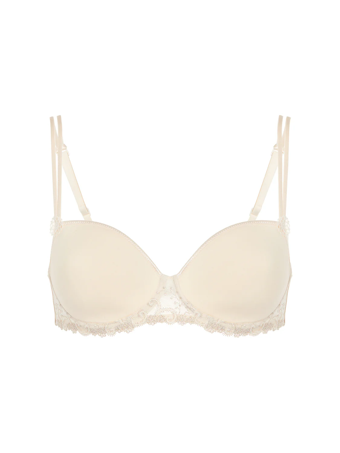 Soutien-gorge décolleté carré en spacer 3D - Beige Topaze - Image 13