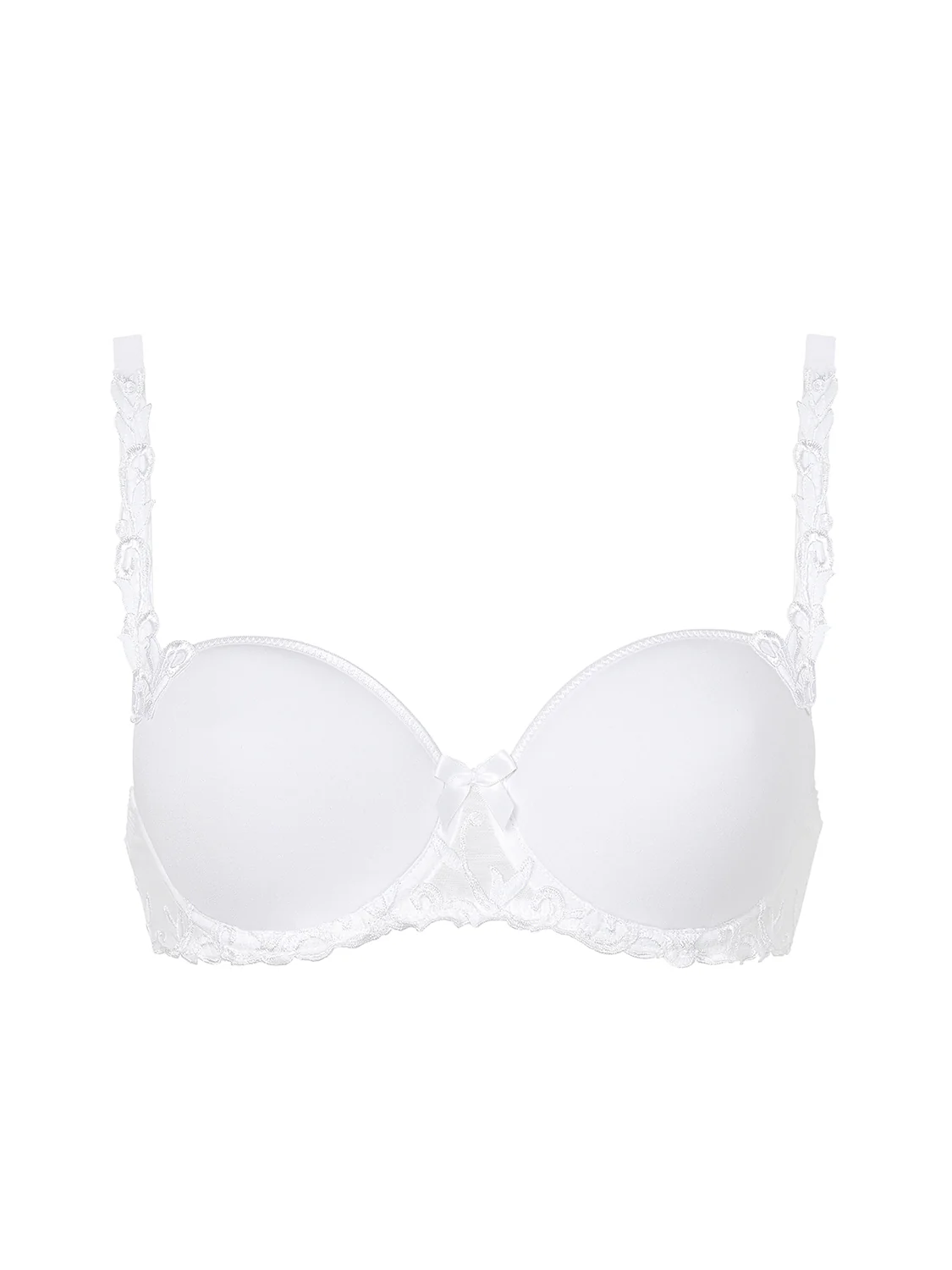 Soutien-gorge décolleté carré en spacer 3D - Blanc - Image 4