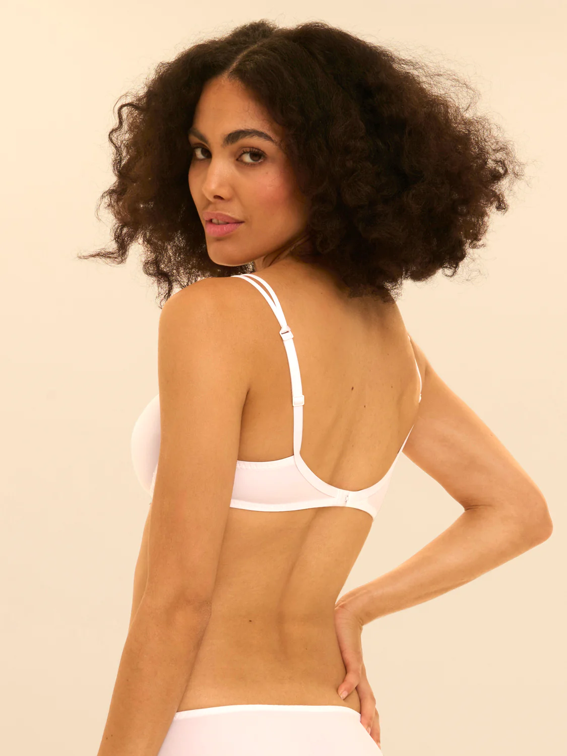 Soutien-gorge décolleté carré en spacer 3D - Blanc - Image 2