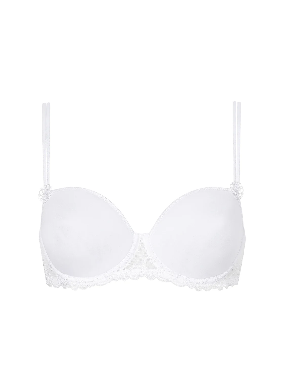 Soutien-gorge décolleté carré en spacer 3D - Blanc - Image 4