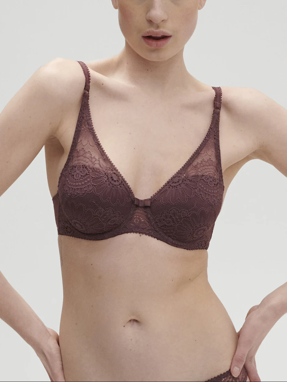 Soutien-gorge décolleté carré en spacer 3D - Byzantin