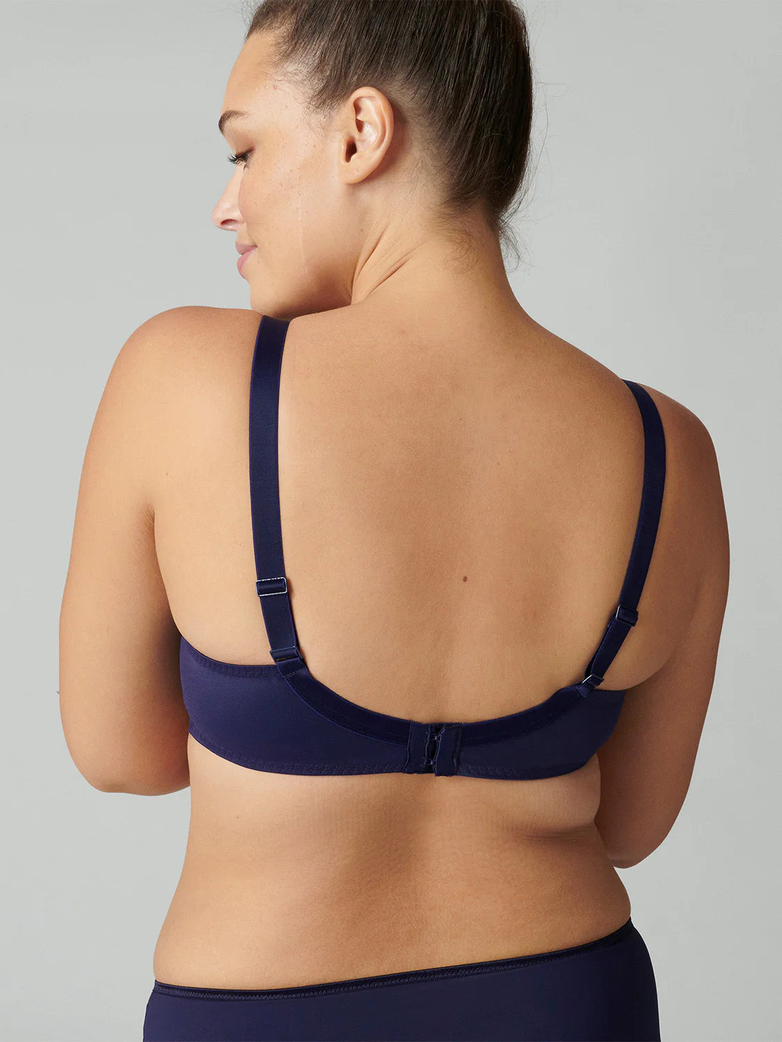 Soutien-gorge décolleté carré en spacer 3D - Minuit - Image 4
