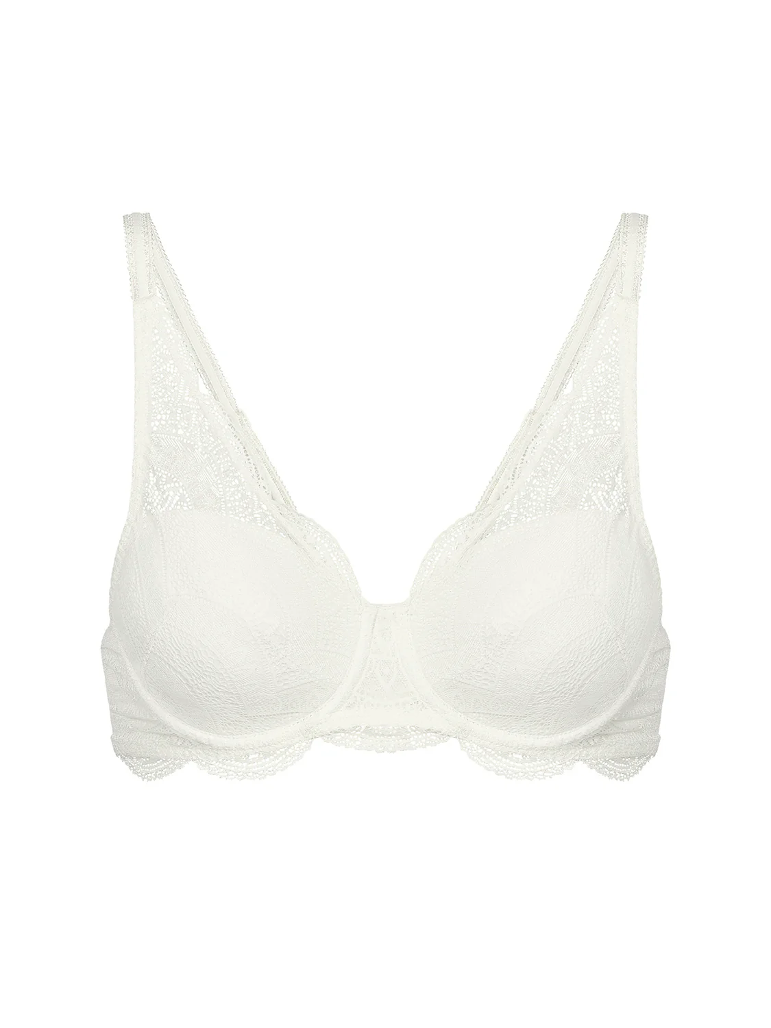Soutien-gorge décolleté carré en spacer 3D - Naturel - Image 8
