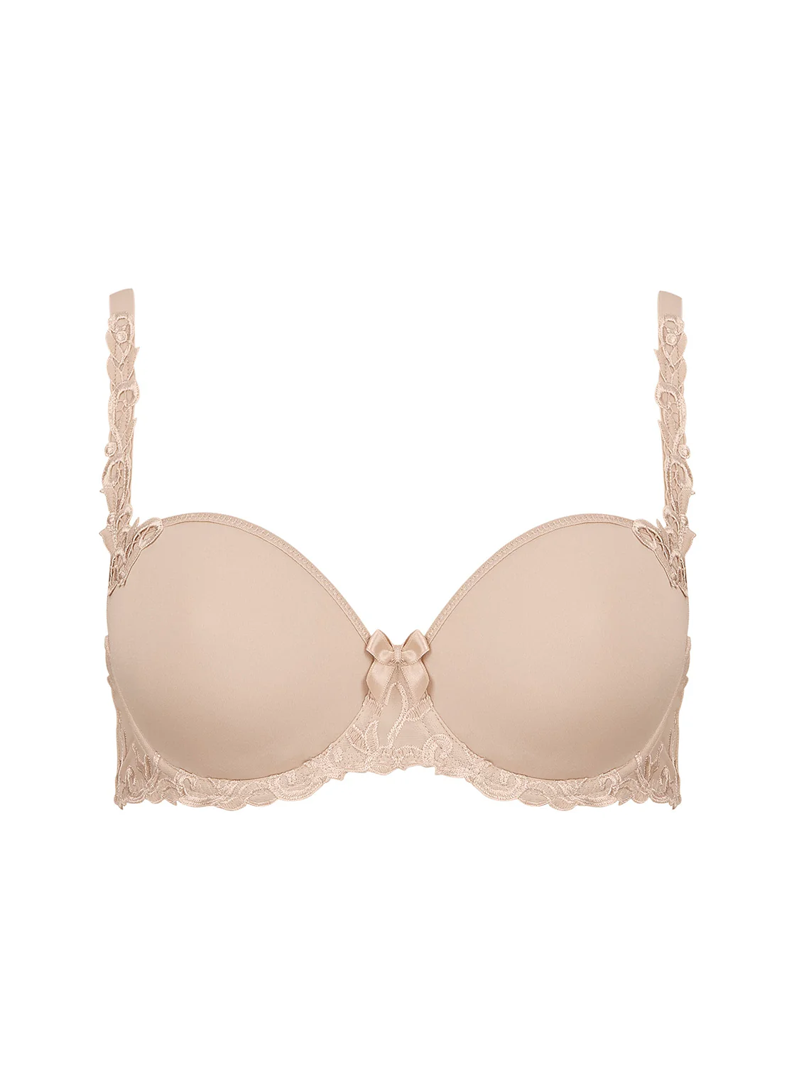 Soutien-gorge décolleté carré en spacer 3D - Peau Rosée - Image 6
