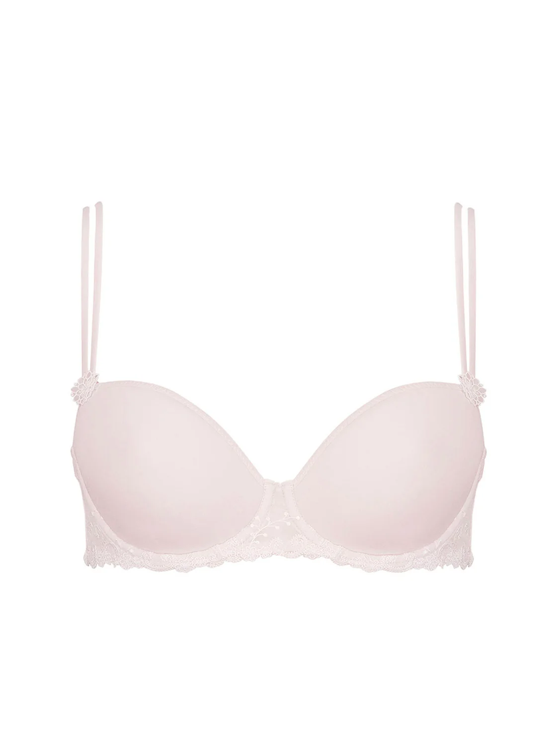 Soutien-gorge décolleté carré en spacer 3D - Poudre - Image 4