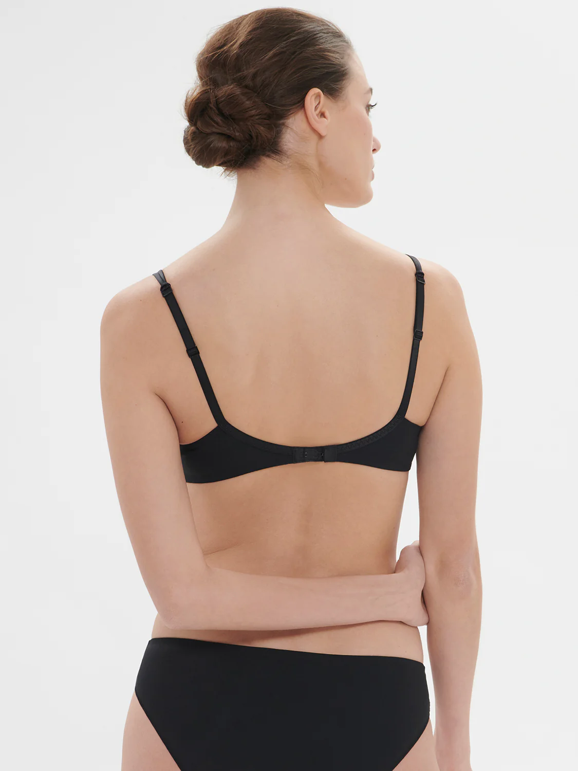 Soutien-gorge décolleté carré en spacer 3D - Noir Gem - Image 3