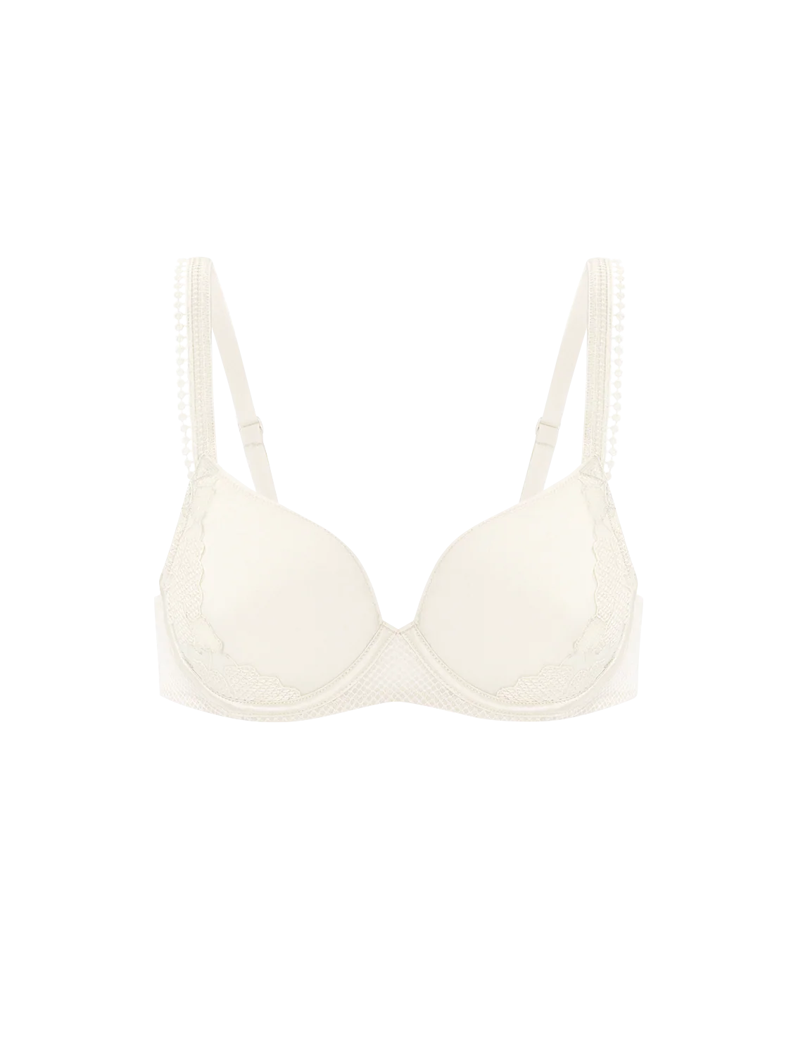Soutien-gorge emboitant décolleté plongeant - Naturel - Image 4