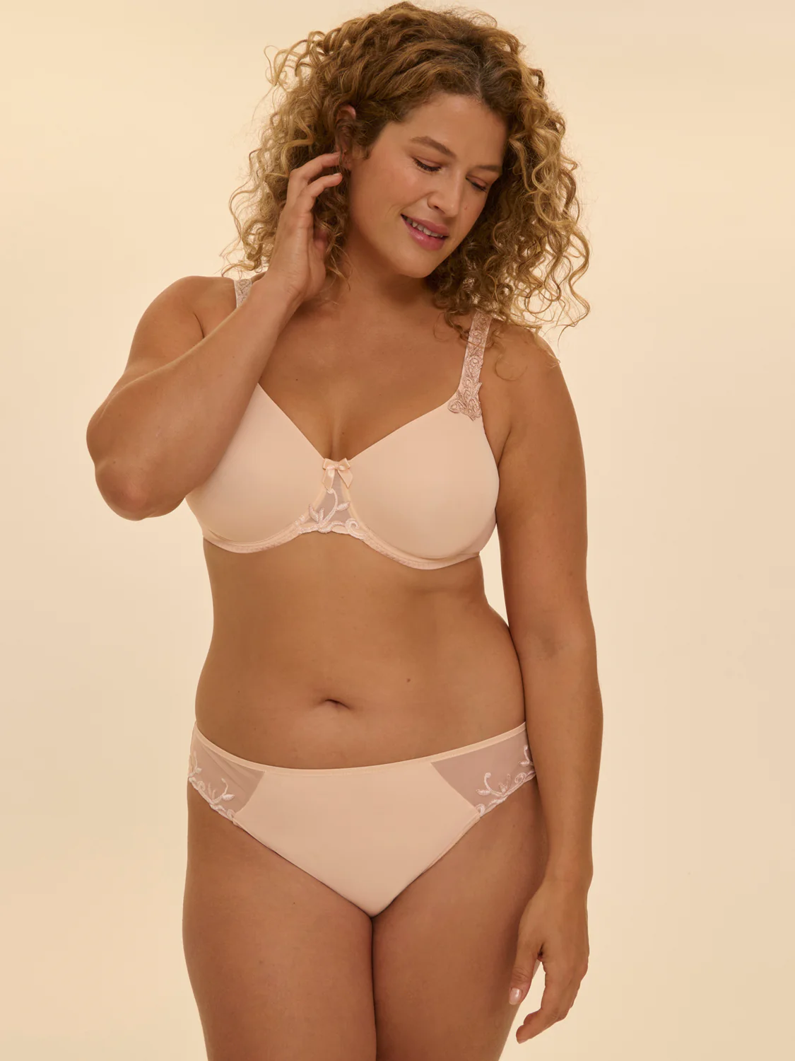 Soutien-gorge emboitant moulé - Beige Chic - Image 3