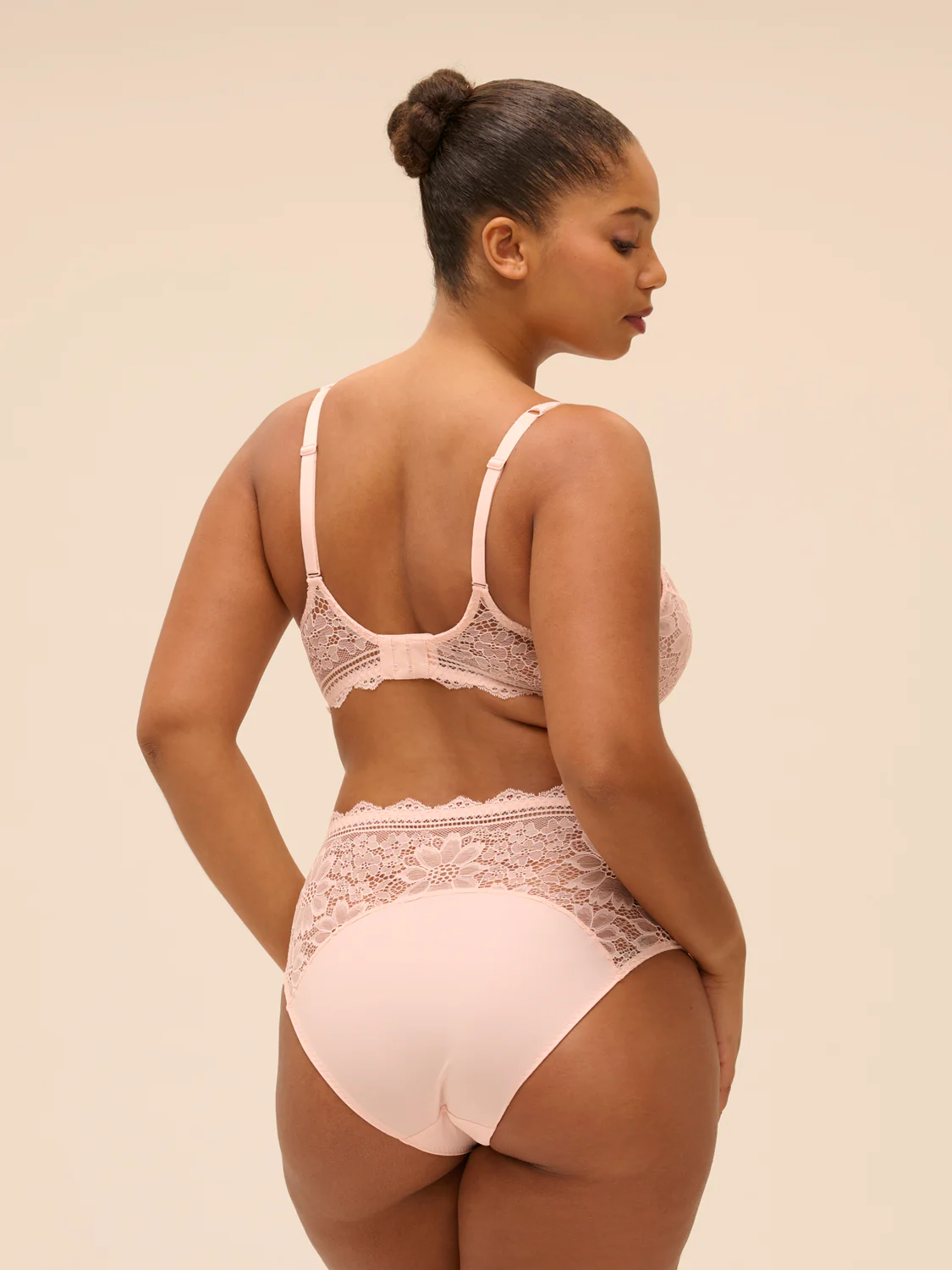 Soutien-gorge emboitant - Poudre Pétale - Image 15