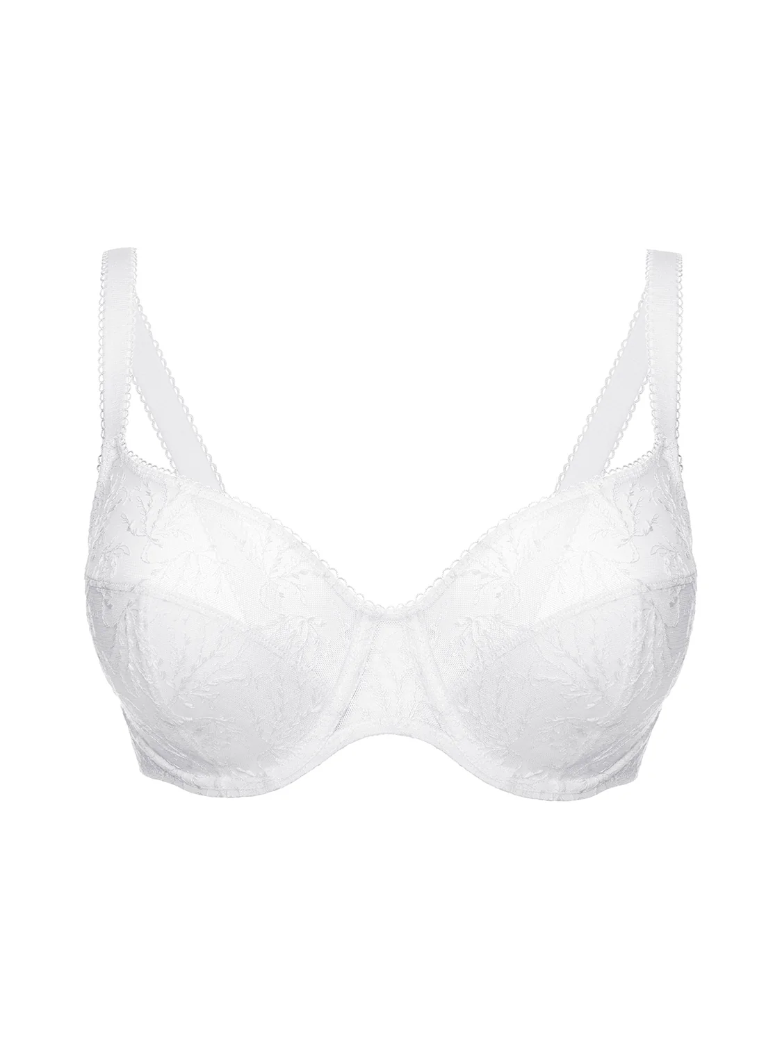 Soutien-gorge emboitant pour poitrine généreuse - Blanc - Image 3