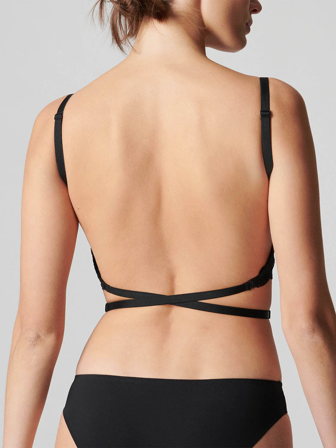 Soutien-gorge multi-positions dos nu - Noir - Image 2