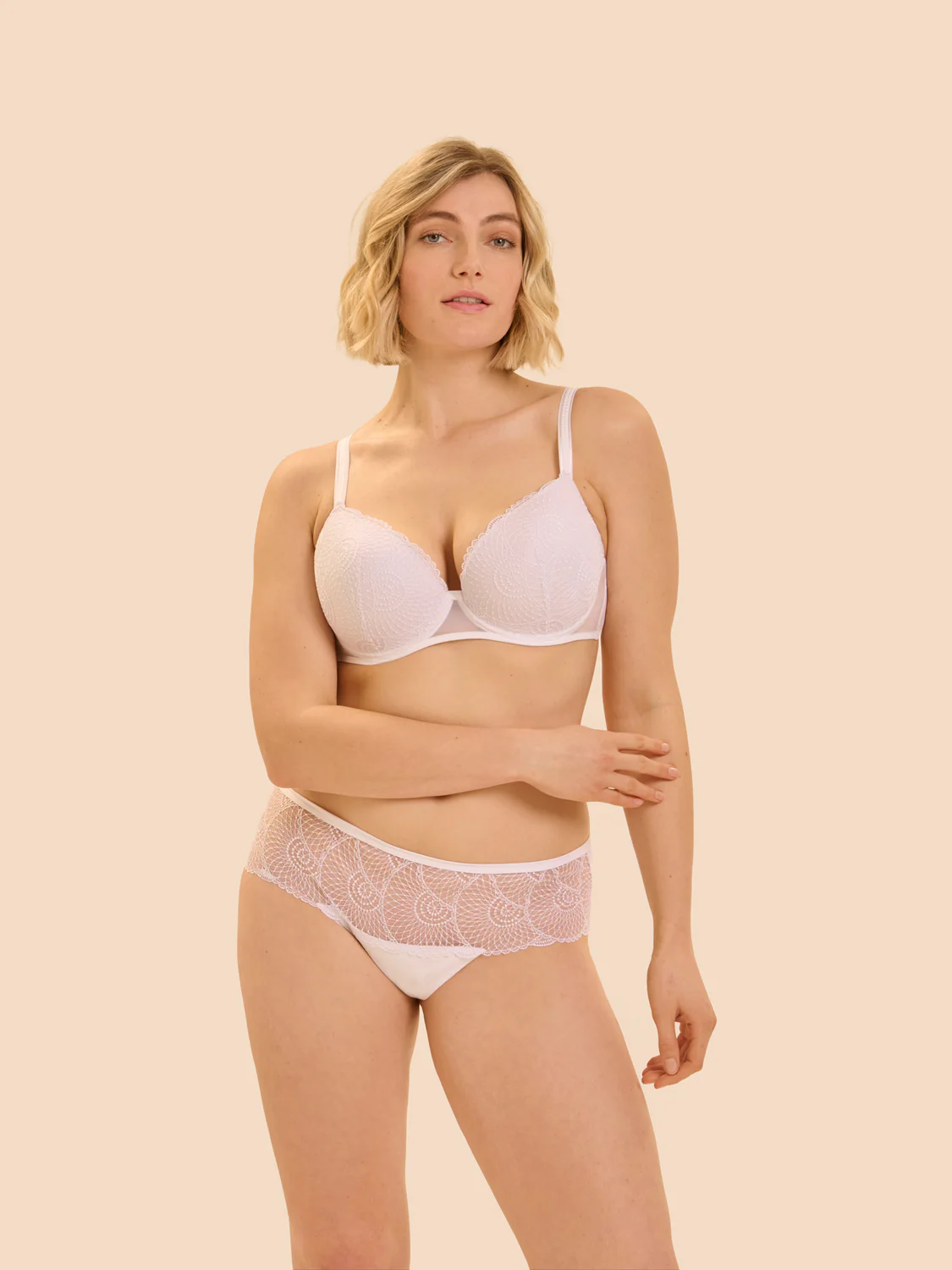 Soutien-gorge push-up - Blanc - Image 3