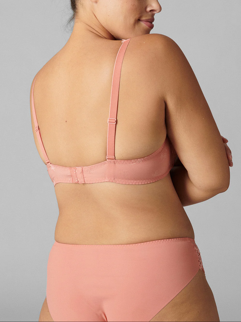 Soutien-gorge push-up décolleté plongeant - Rose Ginger - Image 5